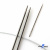 Спицы для вязания металлические d-2.5 мм круговые на тросике 53 см - купить в Нижнем Тагиле. Цена: 53.90 руб.
