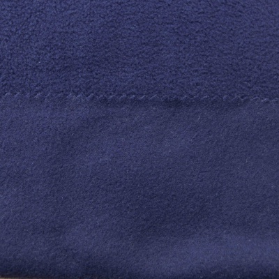 Флис DTY 19-3920, 180 г/м2, шир. 150 см, цвет т.синий - купить в Нижнем Тагиле. Цена 646.04 руб.