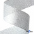 Лента металлизированная "ОмТекс", 50 мм/уп.22,8+/-0,5м, цв.- серебро - купить в Нижнем Тагиле. Цена: 149.71 руб.