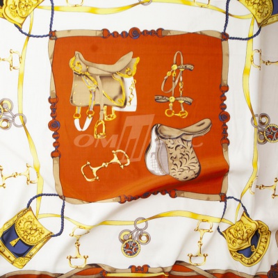 Плательная ткань "Софи" 15.1, 75 гр/м2, шир.150 см, принт этнический - купить в Нижнем Тагиле. Цена 241.49 руб.