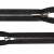 Молния металл Т-5 (2 сл.), 100 см, разъёмная, цвет чёрный - купить в Нижнем Тагиле. Цена: 169.17 руб.