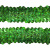 Тесьма с пайетками D4, шир. 30 мм/уп. 25+/-1 м, цвет зелёный - купить в Нижнем Тагиле. Цена: 1 087.39 руб.