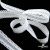 Резинка бельевая ажурная #6185, шир.16 мм, цв.белый - купить в Нижнем Тагиле. Цена: 13.72 руб.