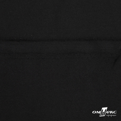 Ткань костюмная "Матте" 80% P, 16% R, 4% S, 170 г/м2, шир.150 см, цв-черный #1 - купить в Нижнем Тагиле. Цена 372.90 руб.