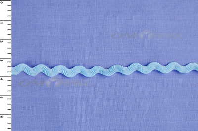Тесьма плетеная "Вьюнчик"/голубой - купить в Нижнем Тагиле. Цена: 37.29 руб.