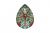 "Кабошоны" - заготовка для рукоделия акриловая фигурная 13 х 18мм - купить в Нижнем Тагиле. Цена: 7.32 руб.