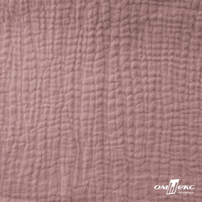 Ткань Муслин, 100% хлопок, 125 гр/м2, шир. 135 см   Цв. Пудра Розовый   - купить в Нижнем Тагиле. Цена 388.08 руб.