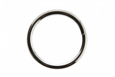 Кольцо металлическое d-3 х 32 мм, цв.-никель - купить в Нижнем Тагиле. Цена: 3.92 руб.