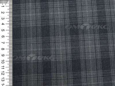 Ткань костюмная клетка 25235 2003, 185 гр/м2, шир.150см, цвет серый/сер - купить в Нижнем Тагиле. Цена 