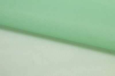 Портьерный капрон 13-6009, 47 гр/м2, шир.300см, цвет св.зелёный - купить в Нижнем Тагиле. Цена 143.68 руб.
