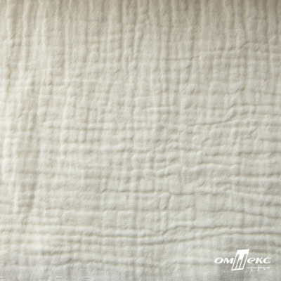 Ткань Муслин, 100% хлопок, 125 гр/м2, шир. 135 см (16) цв.молочно белый - купить в Нижнем Тагиле. Цена 337.25 руб.