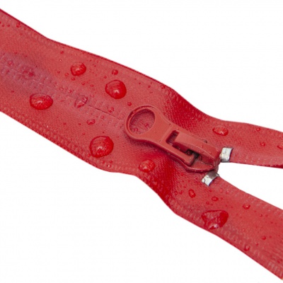 Молния водонепроницаемая PVC Т-7, 90 см, разъемная, цвет (820) красный - купить в Нижнем Тагиле. Цена: 61.81 руб.