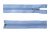 Спиральная молния Т5 351, 40 см, автомат, цвет св.голубой - купить в Нижнем Тагиле. Цена: 13.03 руб.