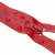 Молния водонепроницаемая PVC Т-7, 20 см, неразъемная, цвет (820)-красный - купить в Нижнем Тагиле. Цена: 21.56 руб.