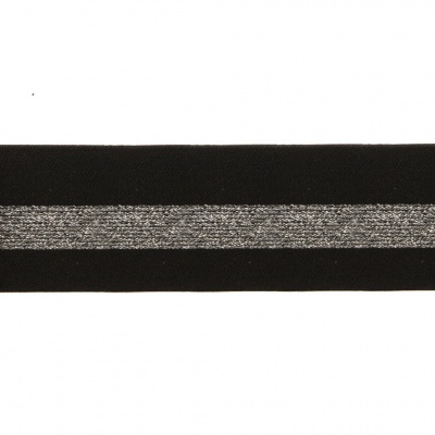 #2/6-Лента эластичная вязаная с рисунком шир.52 мм (45,7+/-0,5 м/бобина) - купить в Нижнем Тагиле. Цена: 69.33 руб.