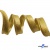Кант атласный 136, шир. 12 мм (в упак. 65,8 м), цвет золото - купить в Нижнем Тагиле. Цена: 433.08 руб.