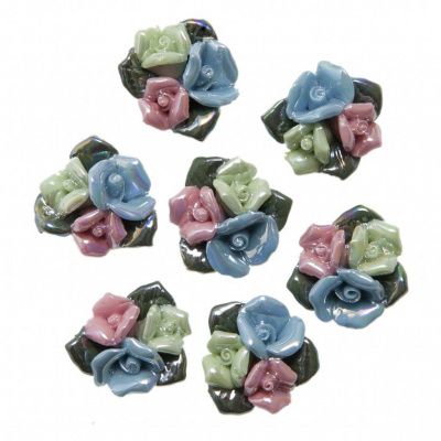 Декоративные элементы для творчества "Цветы фарфоровые"    - купить в Нижнем Тагиле. Цена: 6.83 руб.