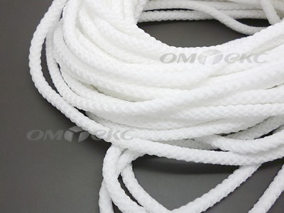 Шнур 1с35 4 мм крупное плетение 200 м белый - купить в Нижнем Тагиле. Цена: 1.10 руб.