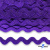 Тесьма вьюнчик 0381-0050, 5 мм/упак.33+/-1м, цвет 9530-фиолетовый - купить в Нижнем Тагиле. Цена: 107.26 руб.