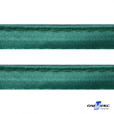 Кант атласный 140, шир. 12 мм (в упак. 65,8 м), цвет т.зелёный - купить в Нижнем Тагиле. Цена: 237.16 руб.