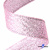 Лента парча 3341, шир. 25 мм/уп. 33+/-0,5 м, цвет розовый-серебро - купить в Нижнем Тагиле. Цена: 140.71 руб.