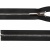Молния металл Т-5, 18 см, разъёмная, цвет чёрный - купить в Нижнем Тагиле. Цена: 25.77 руб.