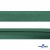 Косая бейка атласная "Омтекс" 15 мм х 132 м, цв. 056 темный зеленый - купить в Нижнем Тагиле. Цена: 225.81 руб.