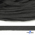 Шнур плетеный d-8 мм плоский, 70% хлопок 30% полиэстер, уп.85+/-1 м, цв.1026-серый - купить в Нижнем Тагиле. Цена: 735 руб.