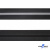 Рулонная молния с покрытием PVC спираль тип 3 (упак.270м) -черная с полосой СВО - купить в Нижнем Тагиле. Цена: 12.74 руб.