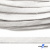 Шнур плетеный d-8 мм плоский, 70% хлопок 30% полиэстер, уп.85+/-1 м, цв.1018-белый - купить в Нижнем Тагиле. Цена: 735 руб.