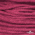 Шнур плетеный d-6 мм, 70% хлопок 30% полиэстер, уп.90+/-1 м, цв.1068-фуксия - купить в Нижнем Тагиле. Цена: 588 руб.