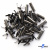 06032-Наконечник для шнура металл, отв. 4 мм, цв. тём.никель - купить в Нижнем Тагиле. Цена: 9.60 руб.
