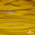 Шнур плетеный (плоский) d-12 мм, (уп.90+/-1м), 100% полиэстер, цв.269 - жёлтый - купить в Нижнем Тагиле. Цена: 8.62 руб.