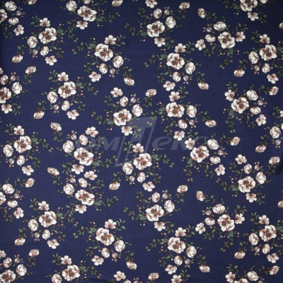 Плательная ткань "Фламенко" 3.2, 80 гр/м2, шир.150 см, принт растительный - купить в Нижнем Тагиле. Цена 239.03 руб.