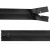 Молния водонепроницаемая PVC Т-7, 20 см, неразъемная, цвет чёрный - купить в Нижнем Тагиле. Цена: 21.56 руб.