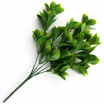 Трава искусственная -1, шт (эвкалипт лист 32 см/8 см)				 - купить в Нижнем Тагиле. Цена: 169.93 руб.