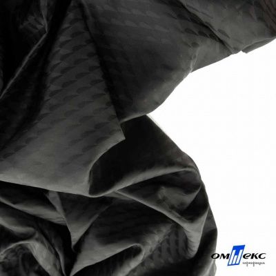 Ткань подкладочная Жаккард PV2416932, 93г/м2, 145 см,черный - купить в Нижнем Тагиле. Цена 241.46 руб.