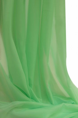 Портьерный капрон 15-6123, 47 гр/м2, шир.300см, цвет св.зелёный - купить в Нижнем Тагиле. Цена 137.27 руб.
