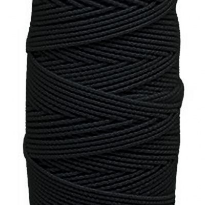 Нитка - резинка Спандекс 25 м (уп-10шт)-чёрные - купить в Нижнем Тагиле. Цена: 36.02 руб.