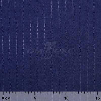 Костюмная ткань "Жаклин", 188 гр/м2, шир. 150 см, цвет тёмно-синий - купить в Нижнем Тагиле. Цена 430.84 руб.