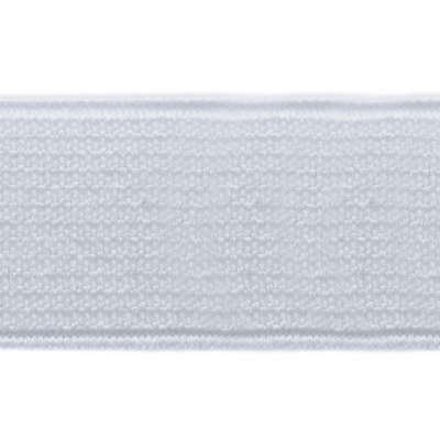 Резинка 36 мм Тканая, (бобина 25 +/-0,5 м) - белая  - купить в Нижнем Тагиле. Цена: 18.09 руб.