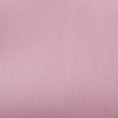 Фатин матовый 16-12, 12 гр/м2, шир.300см, цвет нежно-розовый - купить в Нижнем Тагиле. Цена 97.30 руб.