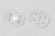 Кнопки пришивные пластиковые 15 мм, блистер 24шт, цв.-прозрачные - купить в Нижнем Тагиле. Цена: 68.79 руб.