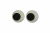 Глазки для игрушек, круглые, с бегающими зрачками, 18 мм/упак.20+/-2 шт, цв. -черно-белые - купить в Нижнем Тагиле. Цена: 25.40 руб.