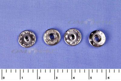 Кнопки металл Ф-12,5 (1440 +/-20 шт) "альфа" никель с рисунком - купить в Нижнем Тагиле. Цена: 2 853.69 руб.