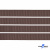 Репсовая лента 005, шир. 6 мм/уп. 50+/-1 м, цвет коричневый - купить в Нижнем Тагиле. Цена: 88.45 руб.