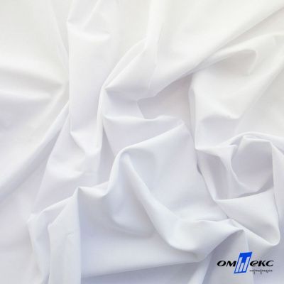 Ткань сорочечная Илер 100%полиэстр, 120 г/м2 ш.150 см, цв.белый - купить в Нижнем Тагиле. Цена 290.24 руб.