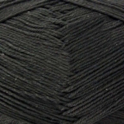 Пряжа "Бонди", 100% имп.мерсеризованный хлопок, 100гр, 270м, цв.003-черный - купить в Нижнем Тагиле. Цена: 140.88 руб.