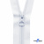 Спиральная молния Т5 501, 65 см, автомат, цвет белый - купить в Нижнем Тагиле. Цена: 14.83 руб.