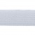Резинка 25 мм Тканая, 13,75 гр/п.м, (бобина 25 +/-0,5 м) - белая  - купить в Нижнем Тагиле. Цена: 11.67 руб.
